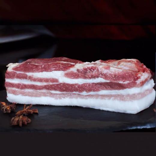 皖北 散养猪肉农户饲喂五花肉 2斤装 商品图0