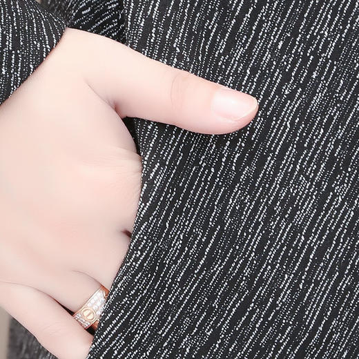 YX-JJ-78527加厚风衣女2020秋季新款韩版气质显瘦减龄中长款大衣外套 商品图3