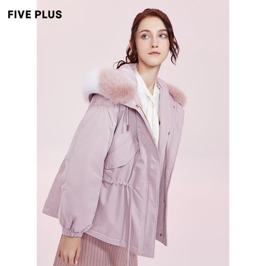 FIVE PLUS2020新款狐狸毛领羽绒外套2RN4330720133 商品图1