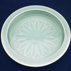 青瓷陈永德手工《莲花洗》