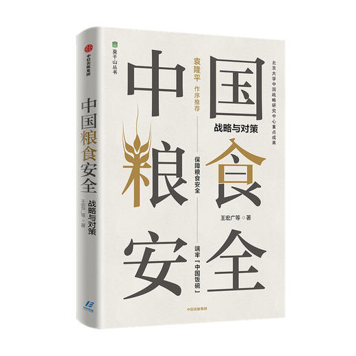 【官微专享】中国粮食安全：战略与对策 王宏广 著   袁隆平作序推荐 大角度高站位研究粮食安全的深透析读物 中信出版社 正版 商品图3