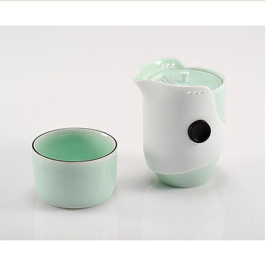 玉青瓷 婺州瓷 旅行装系列 一壶一杯 旅行礼盒包装 乐活·随行 商品图2
