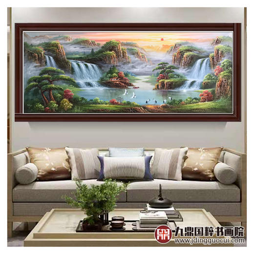 郑一坡《风景油画》70*180cm 油画横幅作品 客厅/卧室挂画 商品图2