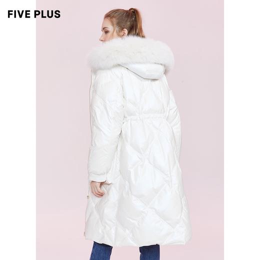 FIVE PLUS2020新款女冬装狐狸毛领长款羽绒2RN4333530620 商品图3