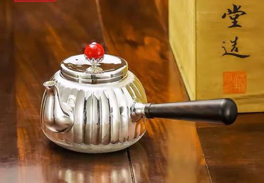 赤玉立筋纹急须 商品图0