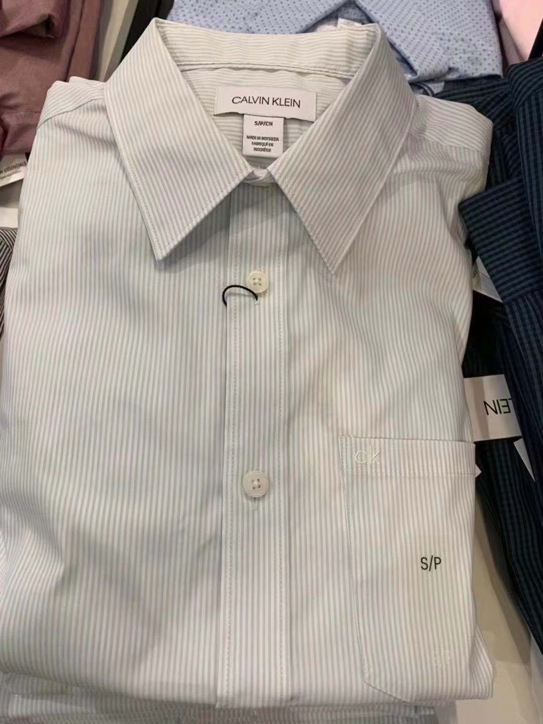 国内现货 calvin klein/ck男士长袖衬衫