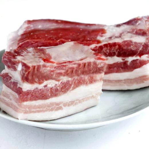皖北 散养猪肉农户饲喂五花肉 2斤装 商品图3