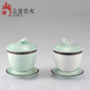 玉青瓷 经典永藏系列 福手盖碗单只一杯一碟一茶漏 福手盖碗 商品缩略图1