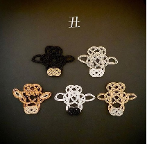 【上4】水引细工小牛饰品/钥匙扣