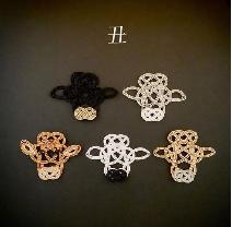 【上4】水引细工小牛饰品/钥匙扣 商品图0