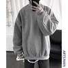 高领卫衣男秋季韩版宽松加绒长袖T恤ins上衣学生春秋款纯色打底衫 商品缩略图2