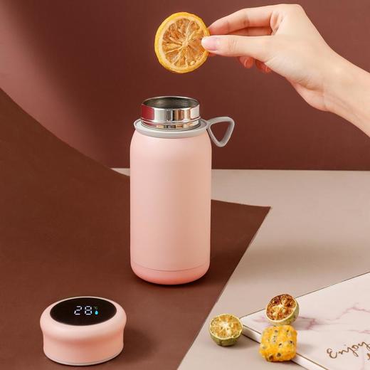 有「温度的」智能恒温保温暖手杯304不锈钢纯净无缝内胆，抗腐蚀，耐酸碱，双层保温结构24小时锁温保冷，轻松出行就现在 商品图7