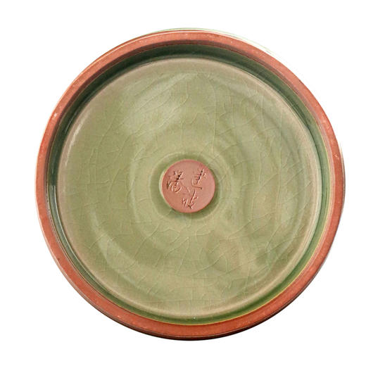 青瓷潘建波青釉《风荷》 商品图2