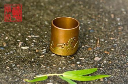 铜雕环形盖置 （大） 商品图0