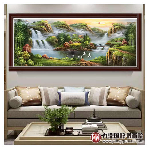 郑一坡《风景油画》70*180cm 油画横幅作品 客厅/卧室挂画 商品图2