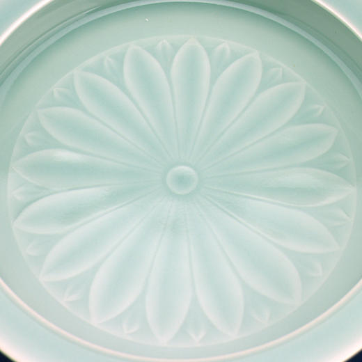 青瓷陈永德手工《莲花洗》 商品图2