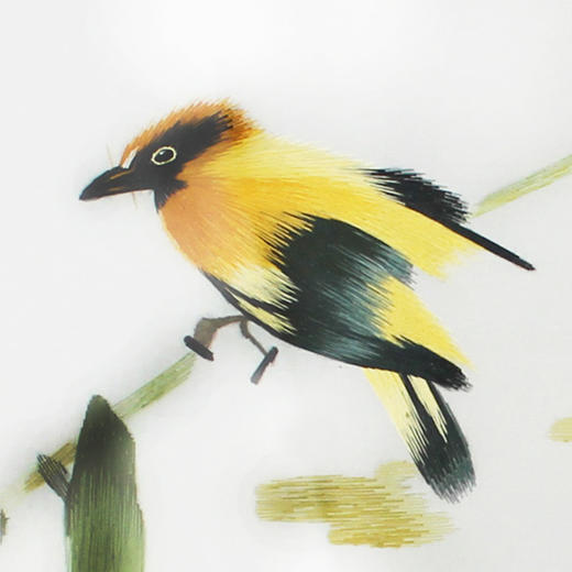 刺绣赵红育工作室双面绣《写意花鸟》 商品图2