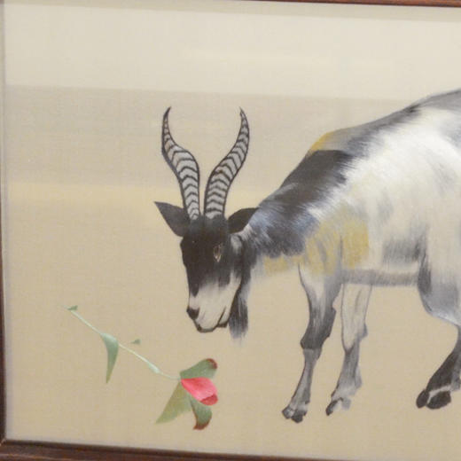 刺绣赵红育工作室双面绣《羊》 商品图2