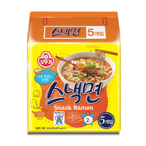 不倒翁思哪牛肉面110g오뚜기스낵면쇠고기110g 商品图1