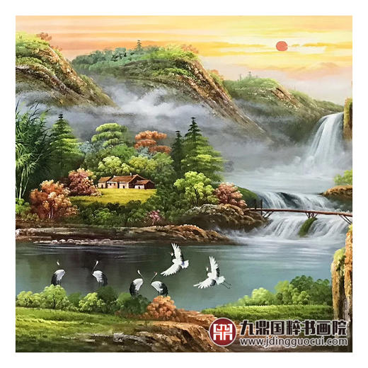 郑一坡《风景油画》70*180cm 油画横幅作品 客厅/卧室挂画 商品图5