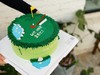 高尔夫球场男士父亲奶油生日蛋糕 商品缩略图0