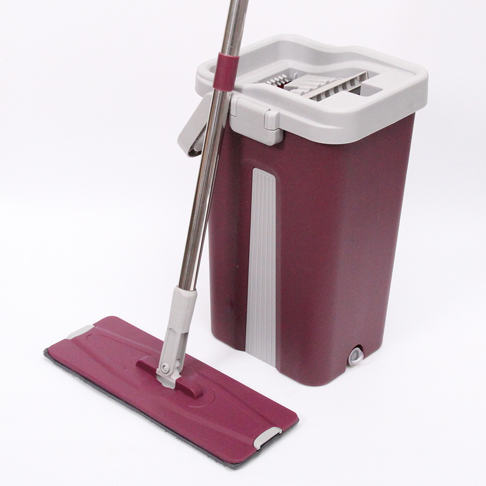 升级推荐刮刮乐免手洗平板拖把桶家用拖干湿两用拖地懒人拖布