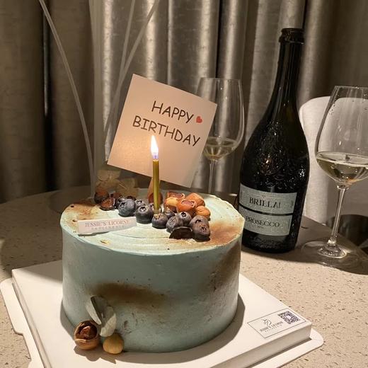 森系小清新奶油生日蛋糕 商品图0