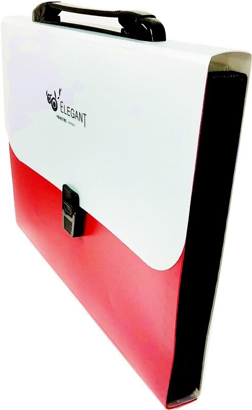 A4风琴包手提风琴包松紧带风琴包12格12层 商品图0