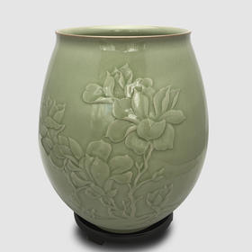 青瓷潘建波青釉《玉馨飘香》