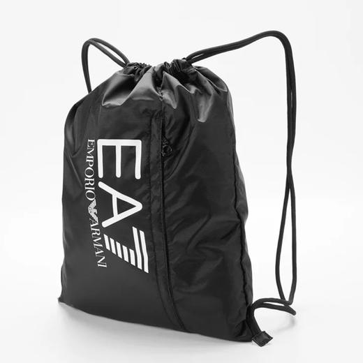 抽绳双肩包 黑色 商品图1