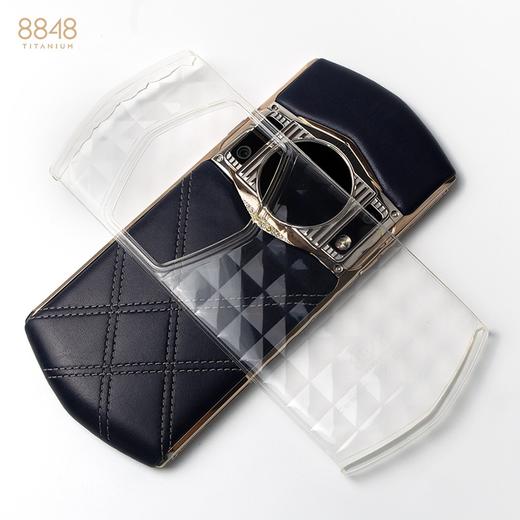 8848 配件系列 M6 透明手机保护套 保护手机皮质 隔绝硬物油污适用于M6机型 尊享版 私订牛皮版 商品图0