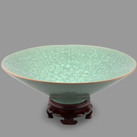 叶小春冰裂《斗笠碗（大）》