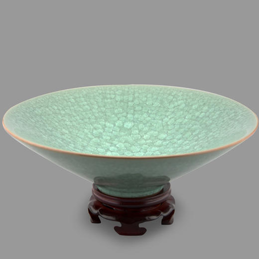 叶小春冰裂《斗笠碗（大）》 商品图0