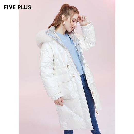 FIVE PLUS2020新款女冬装狐狸毛领长款羽绒2RN4333530620 商品图0