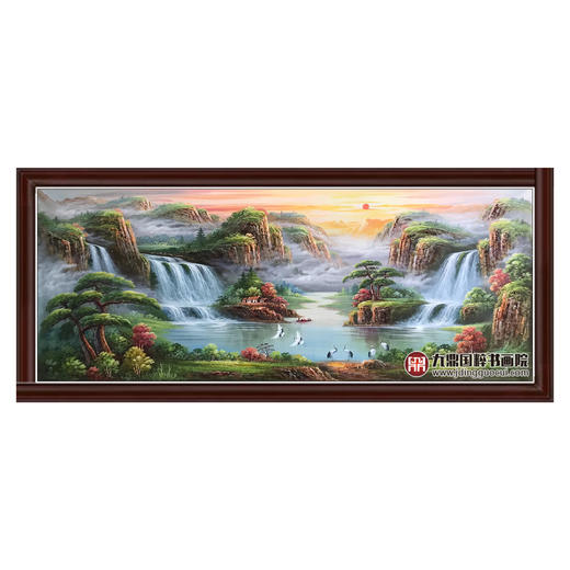 郑一坡《风景油画》70*180cm 油画横幅作品 客厅/卧室挂画 商品图0