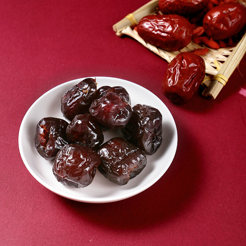宏济堂阿胶枣无核蜜枣 蜜饯干果糖枣 300g*1袋