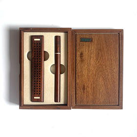 古琴便携小香盒两件套