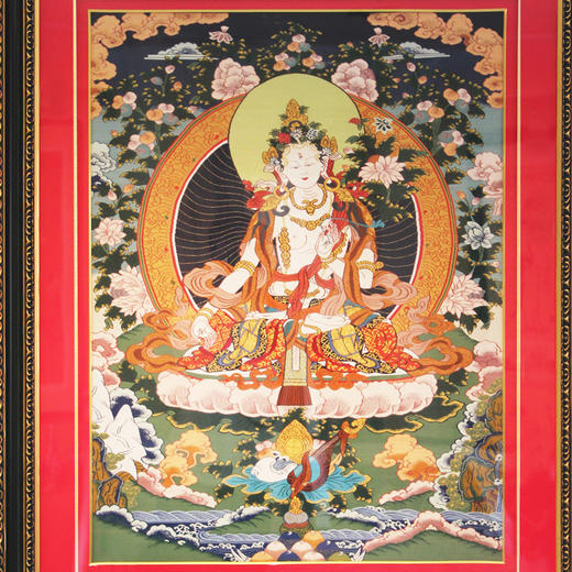 缂丝王玉祥《白度母唐卡》 商品图1