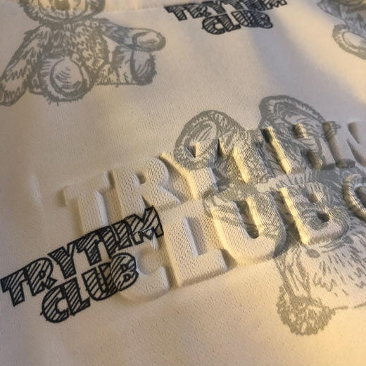 秋冬季韩版宽松3D凸卫衣女bf加绒加厚潮牌洋气潮ins学生情侣外套 商品图3