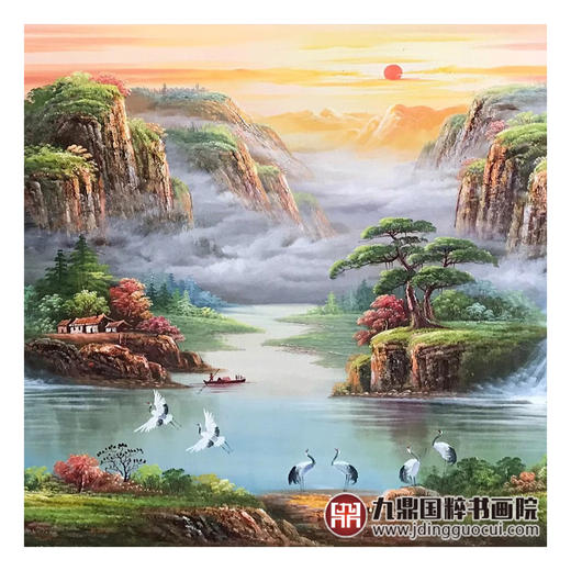 郑一坡《风景油画》70*180cm 油画横幅作品 客厅/卧室挂画 商品图5