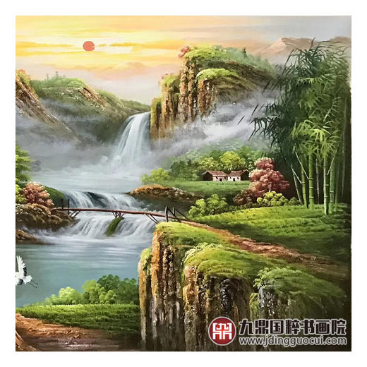 郑一坡《风景油画》70*180cm 油画横幅作品 客厅/卧室挂画 商品图6