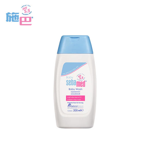 施巴婴儿洁肤浴露200ml 商品图0