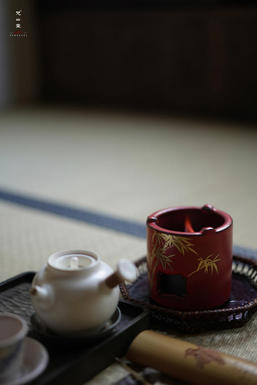 酒精炉-梵山堂-山楂红金竹直身酒精炉 商品图1