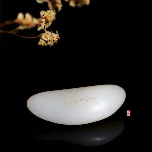 和田玉（白玉）独籽原石 41.09g（价格面议） 商品图0