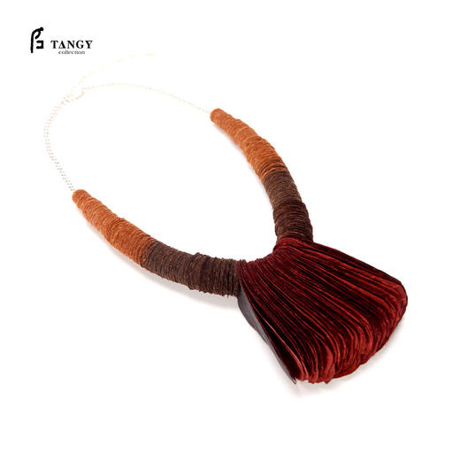 TANGY Collection天意茛绸银饰项链L164433 商品图2