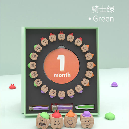  曼龙 宝宝乳牙盒 保存纪念盒 商品图6