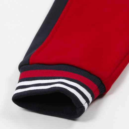 mette童装连帽加绒卫衣2020秋冬中大童中性宝宝大红保暖外套 商品图4