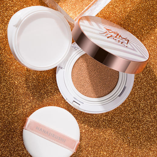 花印黄金美妆套组 （水光气垫BB霜+花印唇记忆口红） 原装进口 水润不拔干 商品图3