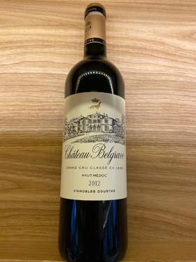 百富酒庄干红葡萄酒2012 Chateau Belgrave