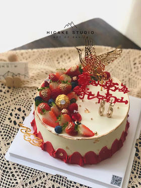 喜庆水果过寿款(十寸）